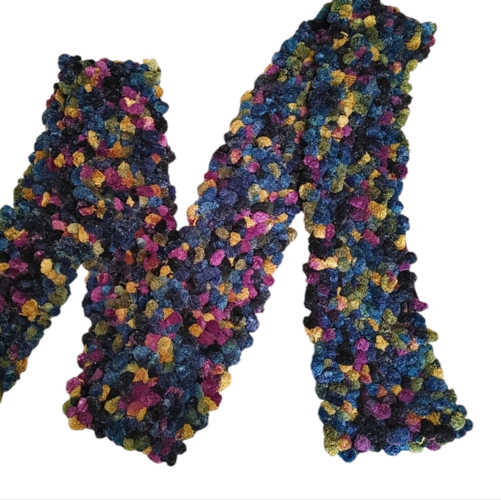 Multicolor Textured Scarf - Picture 2 of 3